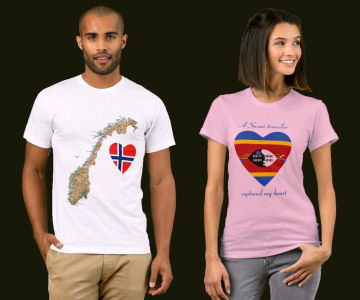 Norway and Swaziland T-Shirts